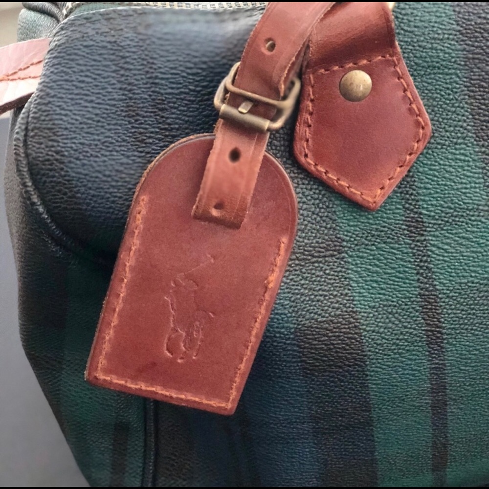 Sold🚫Bag leather- Vintage - Polo by Ralph Lauren. - Picture 2 of 7